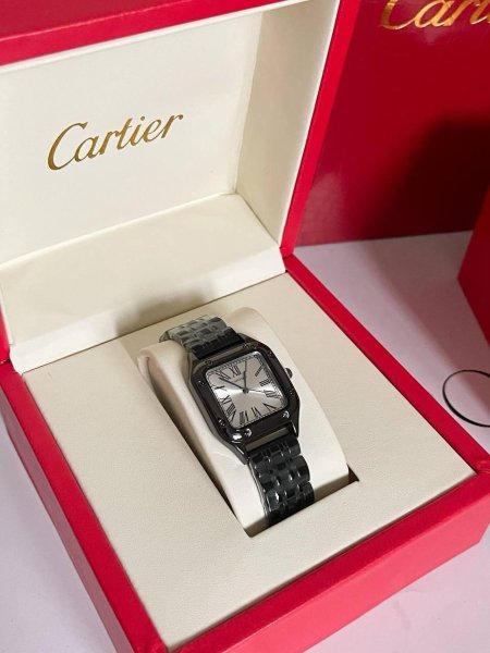 Black Santos De Cartier